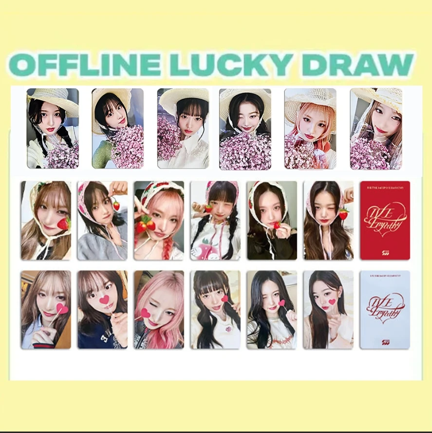 6Pcs/Set Kpop Wonyoung Yujin REBEL HEART Album Photocards SW 7.0 SW 8.0 Ver LUCKY DRAW Cards Rei Gaeul Liz Fans Collection
6Pcs/Set Kpop Wonyoung Yujin REBEL HEART Album Photocards SW 7.0 SW 8.0 Ver LUCKY DRAW Cards Rei Gaeul Liz Fans Collection