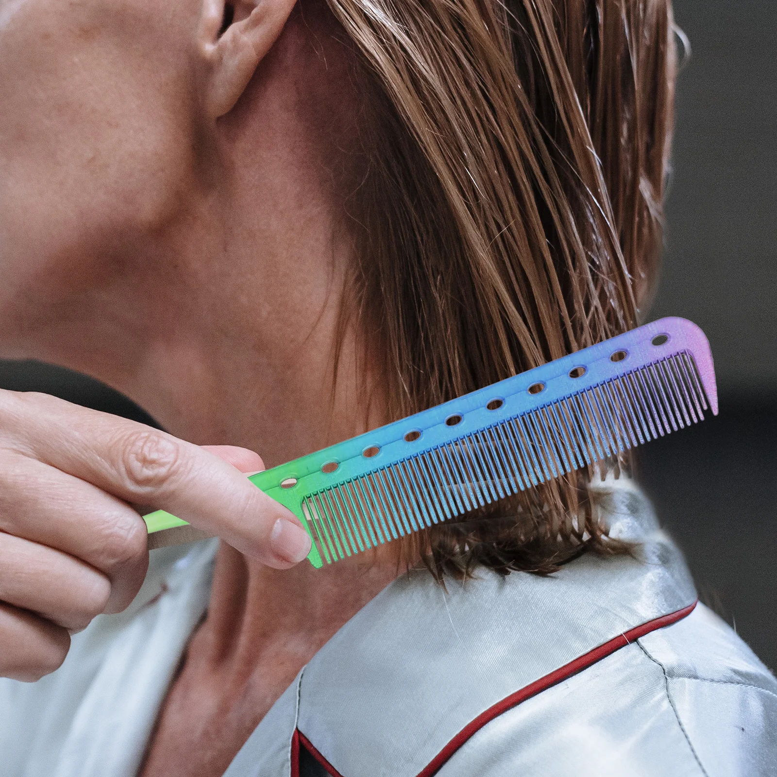 3pcs Rainbow Haircut Combs Professional Barber Styling Kids Women Fine Cutting Hairdressing Tool Ergonomic H Compact Design
3pcs Rainbow Haircut Combs Professional Barber Styling Kids Women Fine Cutting Hairdressing Tool Ergonomic H Compact Design