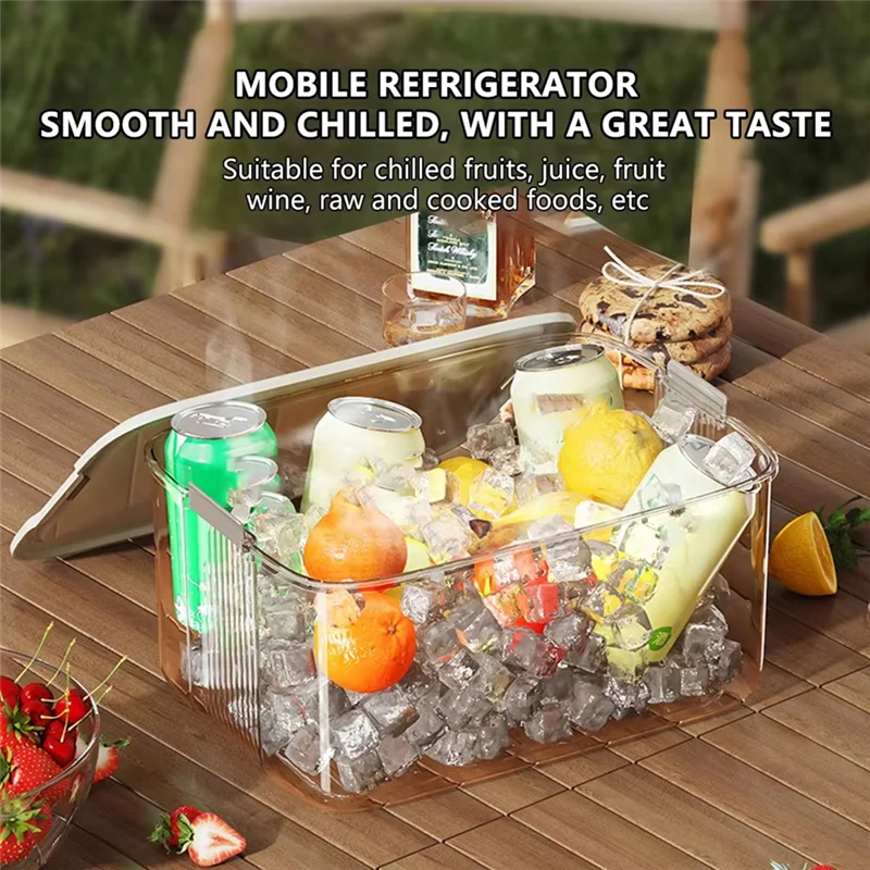 【Recommend】Camping Food Storage Box - Sealed Fresh Keeping Container For Picnic, Travel & Outdoor Activities, Holds Fruits & Dri
【Recommend】Camping Food Storage Box - Sealed Fresh Keeping Container For Picnic, Travel & Outdoor Activities, Holds Fruits & Dri