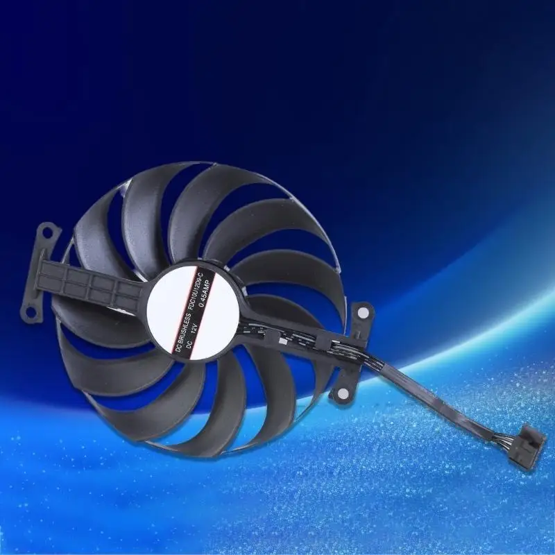 652F FDC10U12D9-C VGA Fan for GTX1650 PHGTX1650-O4GD6-P Graphics Card Cooling 6Pin 12V
652F FDC10U12D9-C VGA Fan for GTX1650 PHGTX1650-O4GD6-P Graphics Card Cooling 6Pin 12V