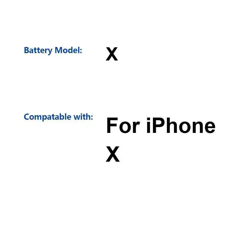 Долговечный аккумулятор для мобильного телефона Apple Iphone X 2716 мАч
Долговечный аккумулятор для мобильного телефона Apple Iphone X 2716 мАч