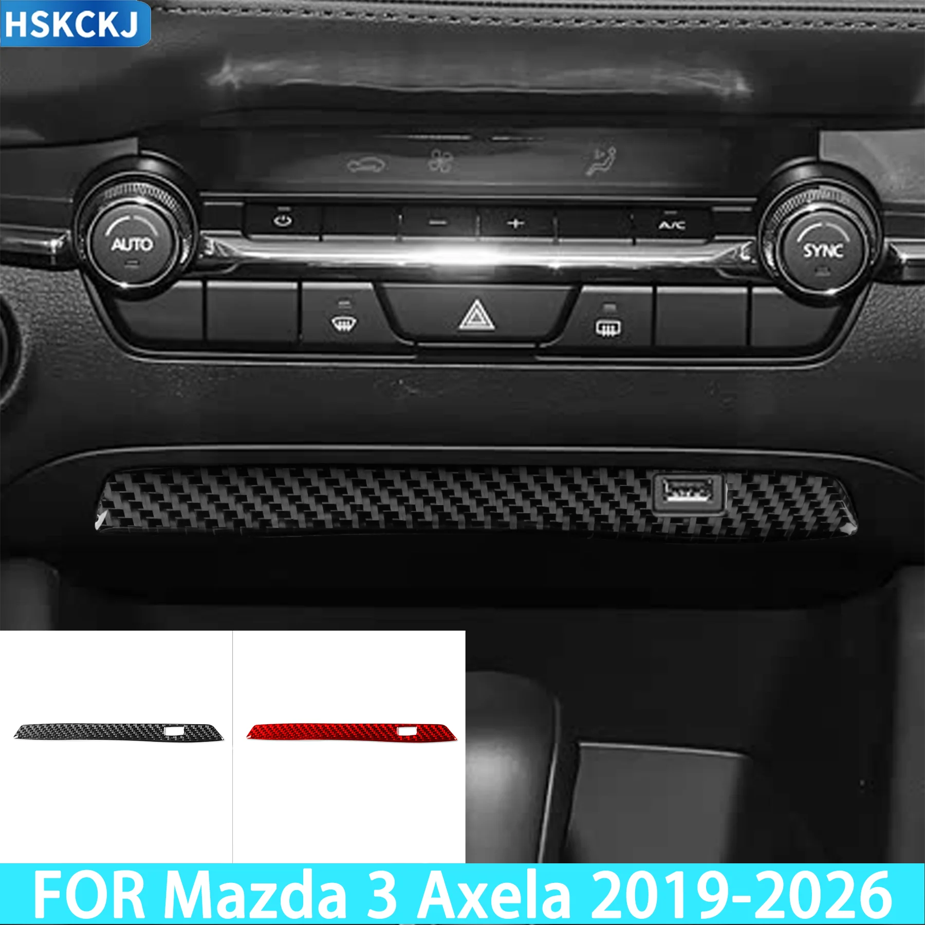 FOR Mazda 3 Axela 2019-2026 Car Central Control USB Charging Interface Panel Decor Carbon Fiber Interior Accessories Sticker
FOR Mazda 3 Axela 2019-2026 Car Central Control USB Charging Interface Panel Decor Carbon Fiber Interior Accessories Sticker