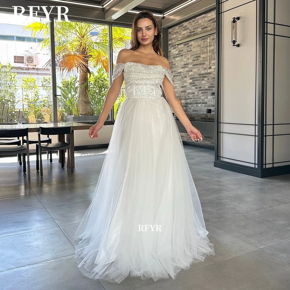 RFYR Off Shoulder Shiny Evening Dress Glitter Party Dress for Arabic Women A Line Prom Dresses فساتين مناسبة رسم
RFYR Off Shoulder Shiny Evening Dress Glitter Party Dress for Arabic Women A Line Prom Dresses فساتين مناسبة رسم