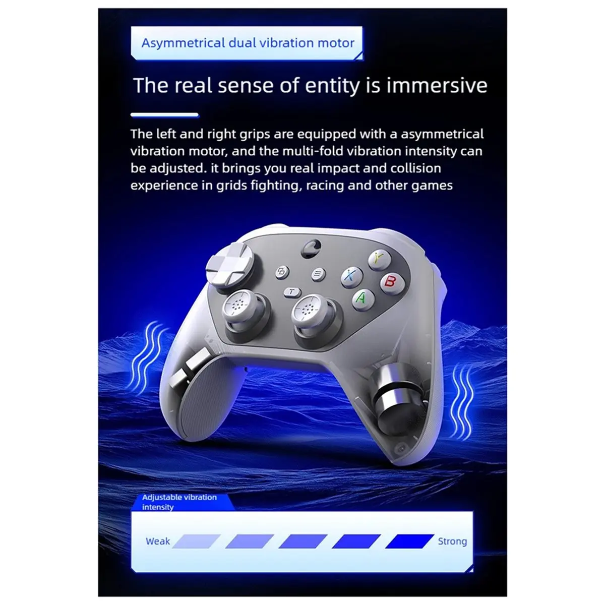 2026 New G6S Wireless Bluetooth Game Controller Dual Hall Joystick Six- Burst Key for Android IOS PC
2026 New G6S Wireless Bluetooth Game Controller Dual Hall Joystick Six- Burst Key for Android IOS PC