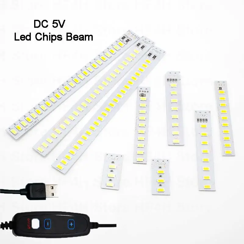 DC 5V USB Dimmable LED Chip Beam 5W 6W 10W Surface Night Light SMD 5730 Light Beads Single Color DIY Bulb White Warm White B4
DC 5V USB Dimmable LED Chip Beam 5W 6W 10W Surface Night Light SMD 5730 Light Beads Single Color DIY Bulb White Warm White B4