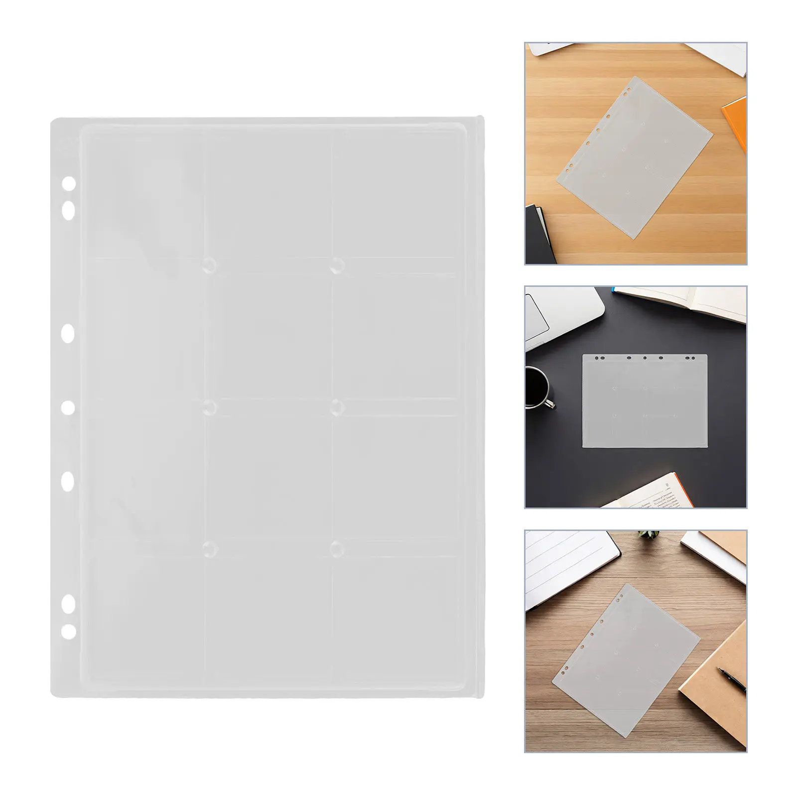 2Pcs Coin Collector Binder Pages Transparent Acrylic Coin Holder Sleeves for 58Mm Medallion Coins Badges Tokens Dustproof
2Pcs Coin Collector Binder Pages Transparent Acrylic Coin Holder Sleeves for 58Mm Medallion Coins Badges Tokens Dustproof