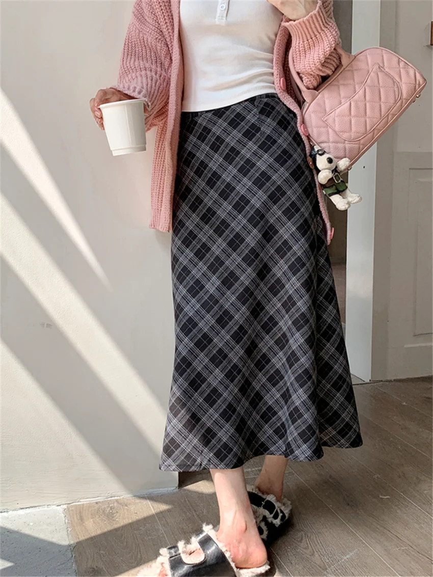 Alien Kitty Slim New Plaid Chic Long Skirts Women Daily Bodycon Elegant 2023 High Waist New Arrival Autumn Daily Office Lady
Alien Kitty Slim New Plaid Chic Long Skirts Women Daily Bodycon Elegant 2023 High Waist New Arrival Autumn Daily Office Lady