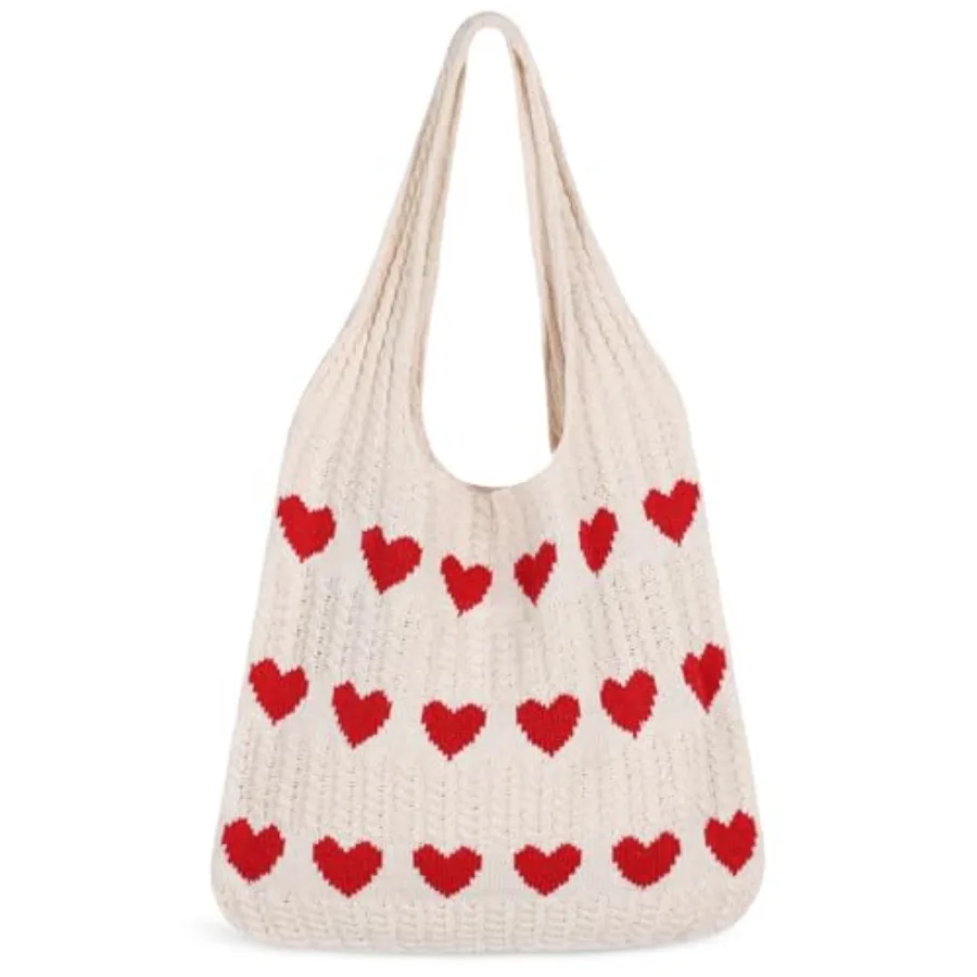 Sightor Crochet Tote Bag Mesh Beach Bag Knit Summer Hobo Bag Vacation Boho Tote Bag for Women
Sightor Crochet Tote Bag Mesh Beach Bag Knit Summer Hobo Bag Vacation Boho Tote Bag for Women