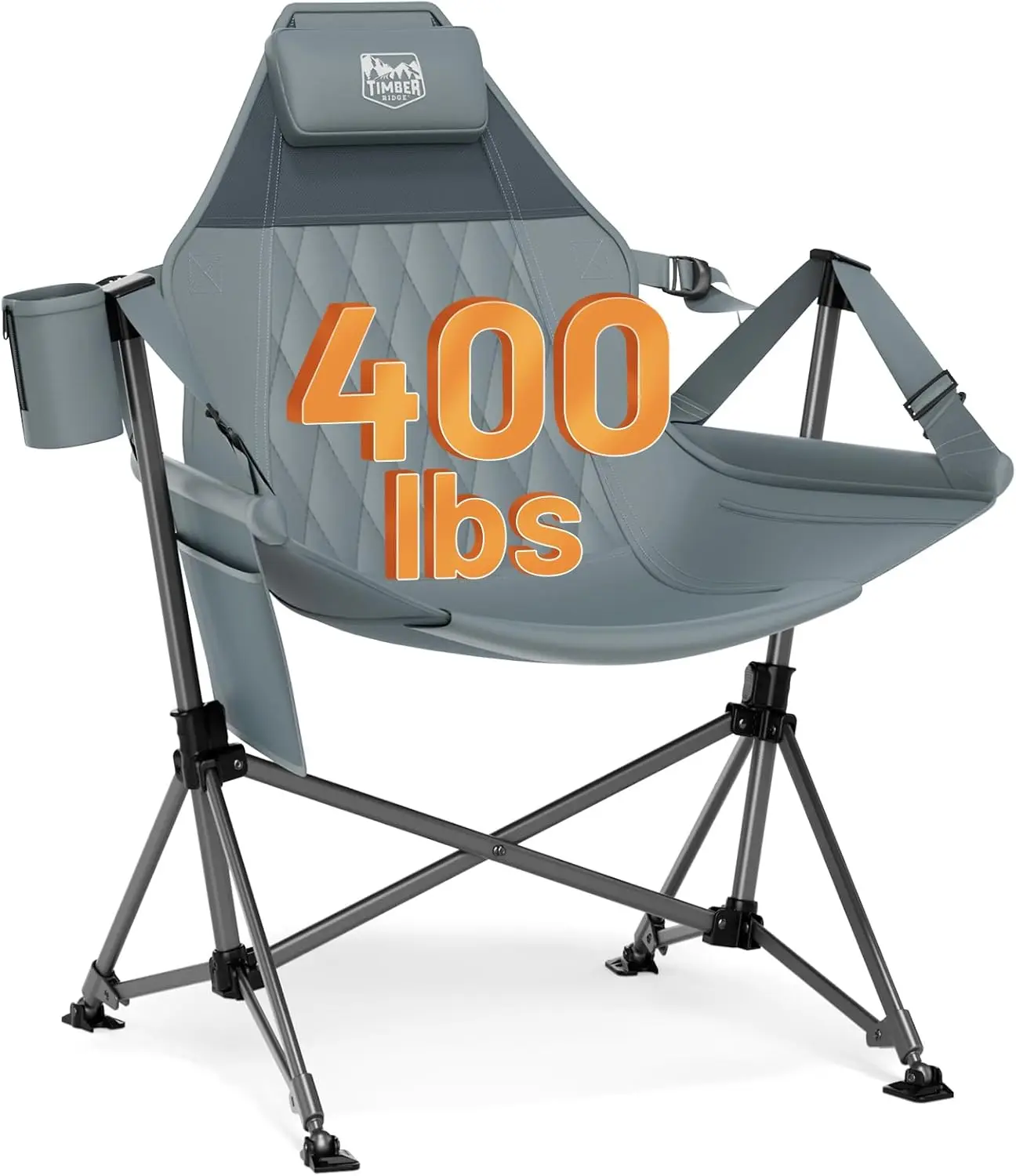 Hammock Camping Chair, Oversized Swinging Chair with Adjustable Back and Seat Height, Backyard and Patio, Supports 400lbs
Hammock Camping Chair, Oversized Swinging Chair with Adjustable Back and Seat Height, Backyard and Patio, Supports 400lbs