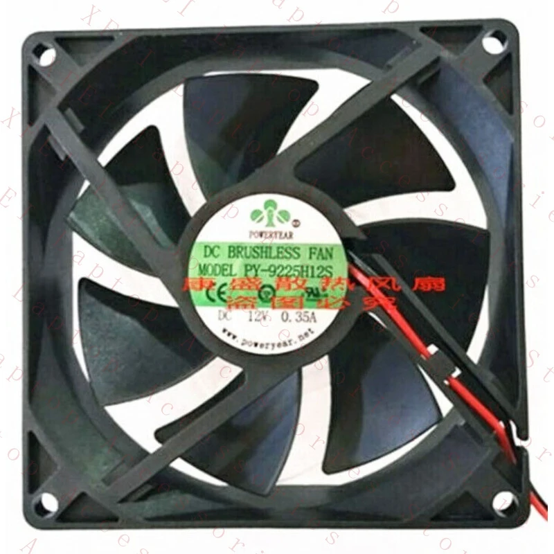 D FOR POWERYEAR PY-9225H12S cooling fan DC12V 0.35A 9CM 9025 2-pin
D FOR POWERYEAR PY-9225H12S cooling fan DC12V 0.35A 9CM 9025 2-pin