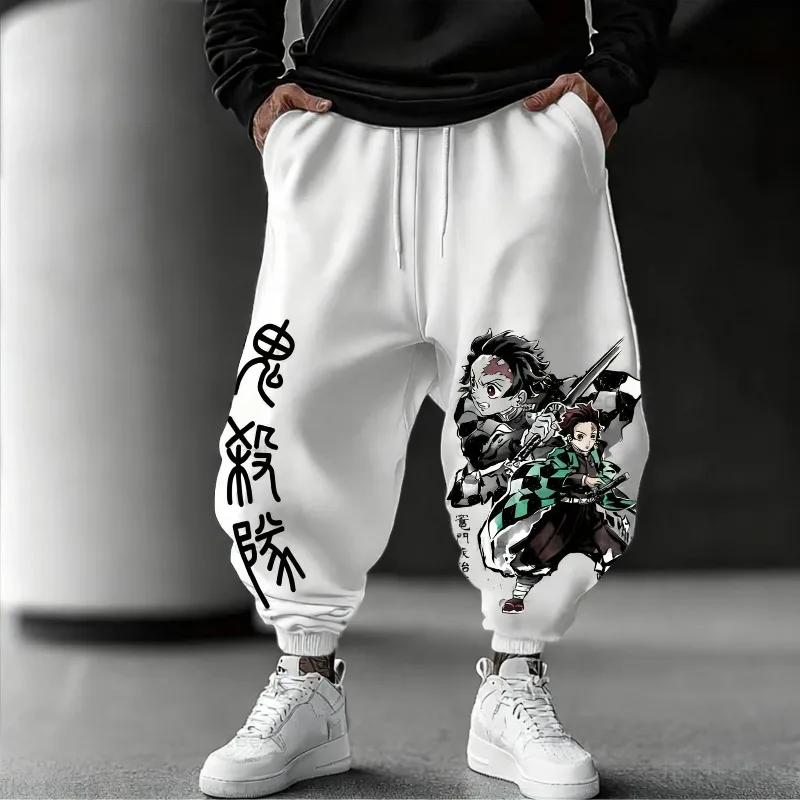 Autumn Winter Men's Sweatpants Japanese Anime Demon Slayer Tanjirou Graphics Clothes Male Oversized 100% Cotton Causal Pants
Autumn Winter Men's Sweatpants Japanese Anime Demon Slayer Tanjirou Graphics Clothes Male Oversized 100% Cotton Causal Pants