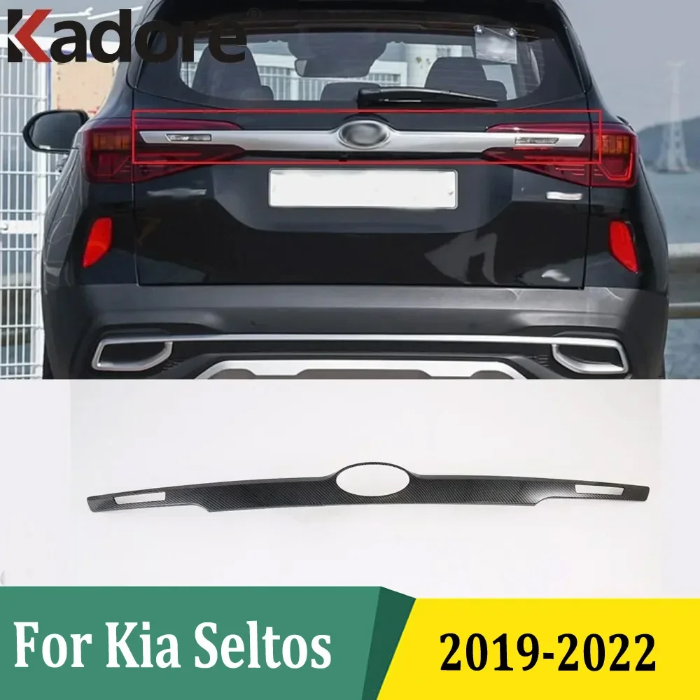 For KIA SELTOS 2019 2020 2021 2022 ABS Carbon Fiber Tailgate Protection Strip Rear Trunk Lid Cover Trim Sticker Car Accessories
For KIA SELTOS 2019 2020 2021 2022 ABS Carbon Fiber Tailgate Protection Strip Rear Trunk Lid Cover Trim Sticker Car Accessories