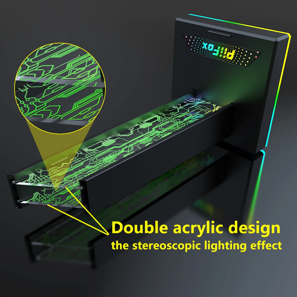 Кронштейн для наушников RGB, компактная подставка-держатель для наушников, настольный органайзер, вертикальная подставка-держатель для наушников
Кронштейн для наушников RGB, компактная подставка-держатель для наушников, настольный органайзер, вертикальная подставка-держатель для наушников