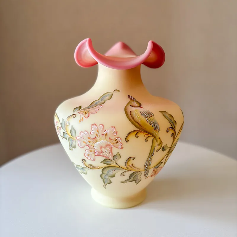 Glass Queen Bird Medieval Vase Large Flower Vase
Glass Queen Bird Medieval Vase Large Flower Vase