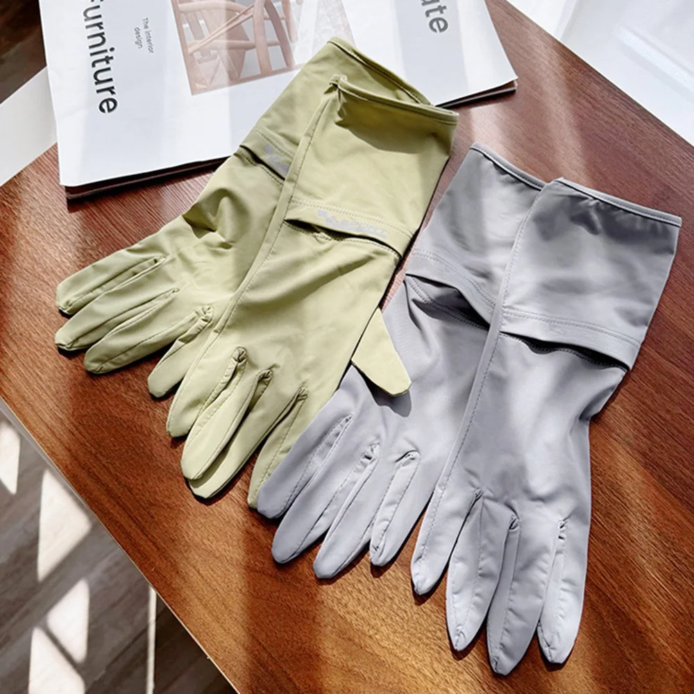 Ice Silk Women Sunscreen Gloves Anti-UV Breathable Sun Protection Riding Gloves Touch Screen Non Slip Summer Driving Mittens
Ice Silk Women Sunscreen Gloves Anti-UV Breathable Sun Protection Riding Gloves Touch Screen Non Slip Summer Driving Mittens