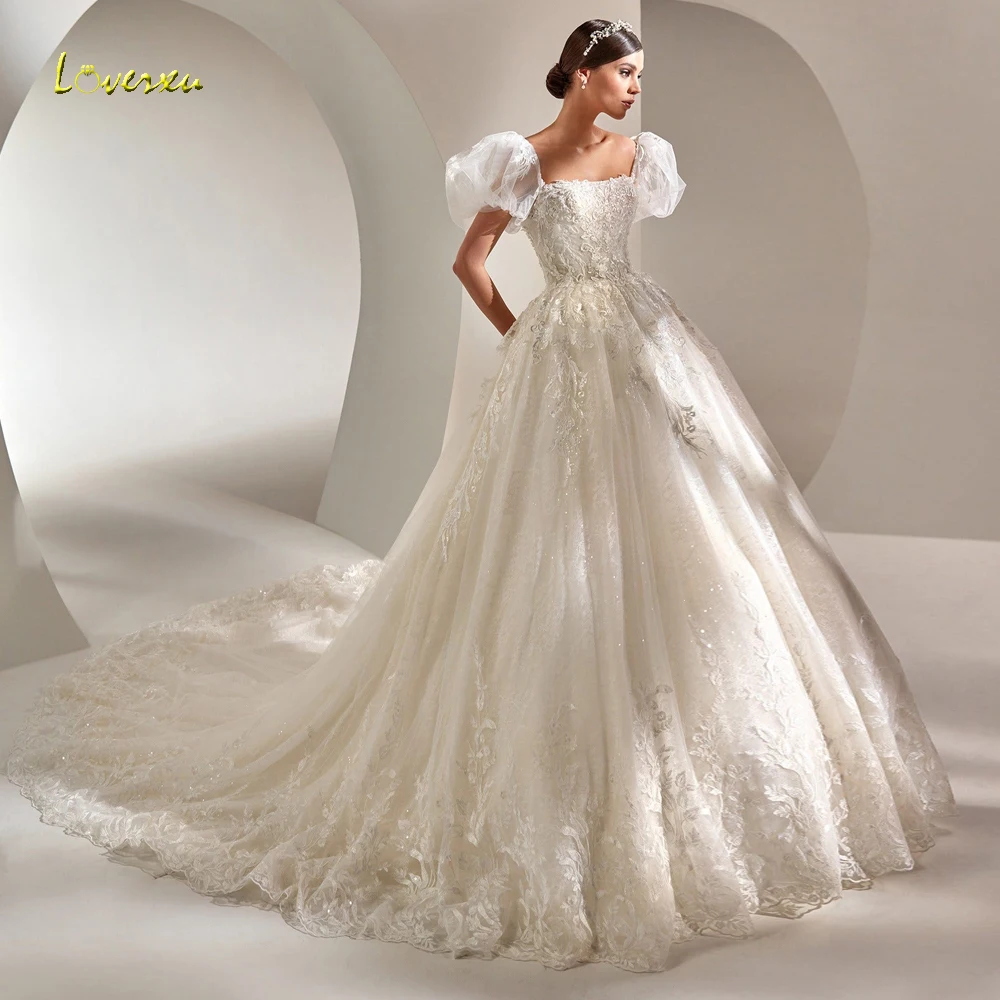 Loverxu A-Line Vintage Wedding Dresses 2024 Boat Neck Detachable Puff Sleeve Vestido De Novia Lace Appliques Robe De Mariee
Loverxu A-Line Vintage Wedding Dresses 2024 Boat Neck Detachable Puff Sleeve Vestido De Novia Lace Appliques Robe De Mariee
