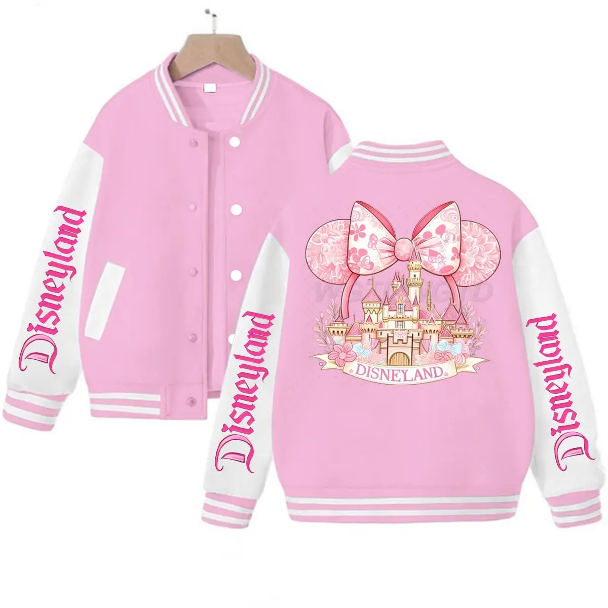 Куртки в стиле Харадзюку с Минни Маус из Диснейленда, новинка 2026 года, уличная одежда для женщин, весенне-осенняя бейсбольная форма, куртка с длинными рукавами
Куртки в стиле Харадзюку с Минни Маус из Диснейленда, новинка 2026 года, уличная одежда для женщин, весенне-осенняя бейсбольная форма, куртка с длинными рукавами