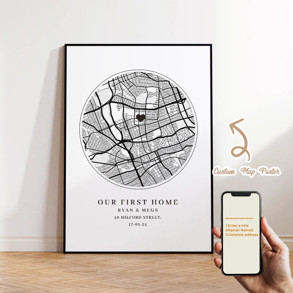 Personalized Custom Family Circular Map Posters Wall Art Prints Canvas Painting Poster Picture For Living Room Home Decor
Personalized Custom Family Circular Map Posters Wall Art Prints Canvas Painting Poster Picture For Living Room Home Decor