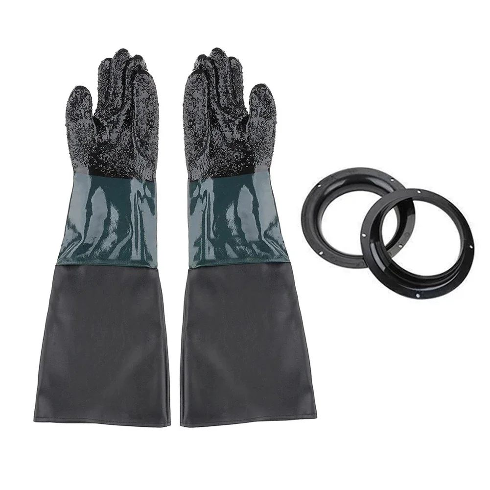 1pair Sandblasting Gloves 23.6x9.8Inch Soft Cotton Lined Work Gloves For Sandblaster Sand Blast Cabinet Heavy-duty Sandblasting
1pair Sandblasting Gloves 23.6x9.8Inch Soft Cotton Lined Work Gloves For Sandblaster Sand Blast Cabinet Heavy-duty Sandblasting