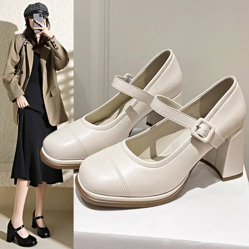 Spring and Fal Shoes 2024 New Platform Square Toe Women's Pumps 7cm Chunky Heels Orange Non-slip Women High Heels Big Size 34-40
Spring and Fal Shoes 2024 New Platform Square Toe Women's Pumps 7cm Chunky Heels Orange Non-slip Women High Heels Big Size 34-40