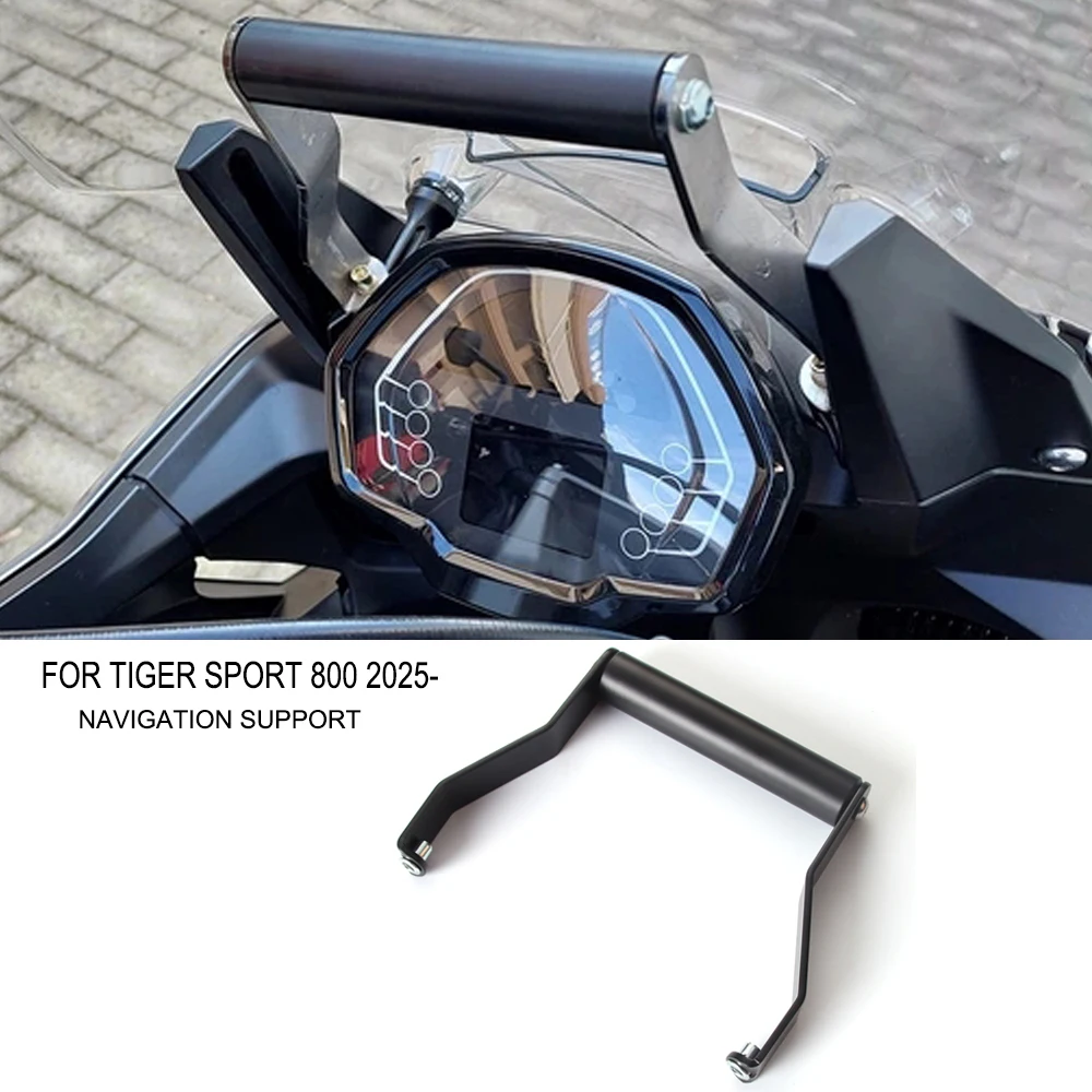 Для Tiger Sport 800 Sport800 2025-новые аксессуары для мотоциклов, держатель для телефона, подставка, кронштейн для GPS-навигационной пластины
Для Tiger Sport 800 Sport800 2025-новые аксессуары для мотоциклов, держатель для телефона, подставка, кронштейн для GPS-навигационной пластины