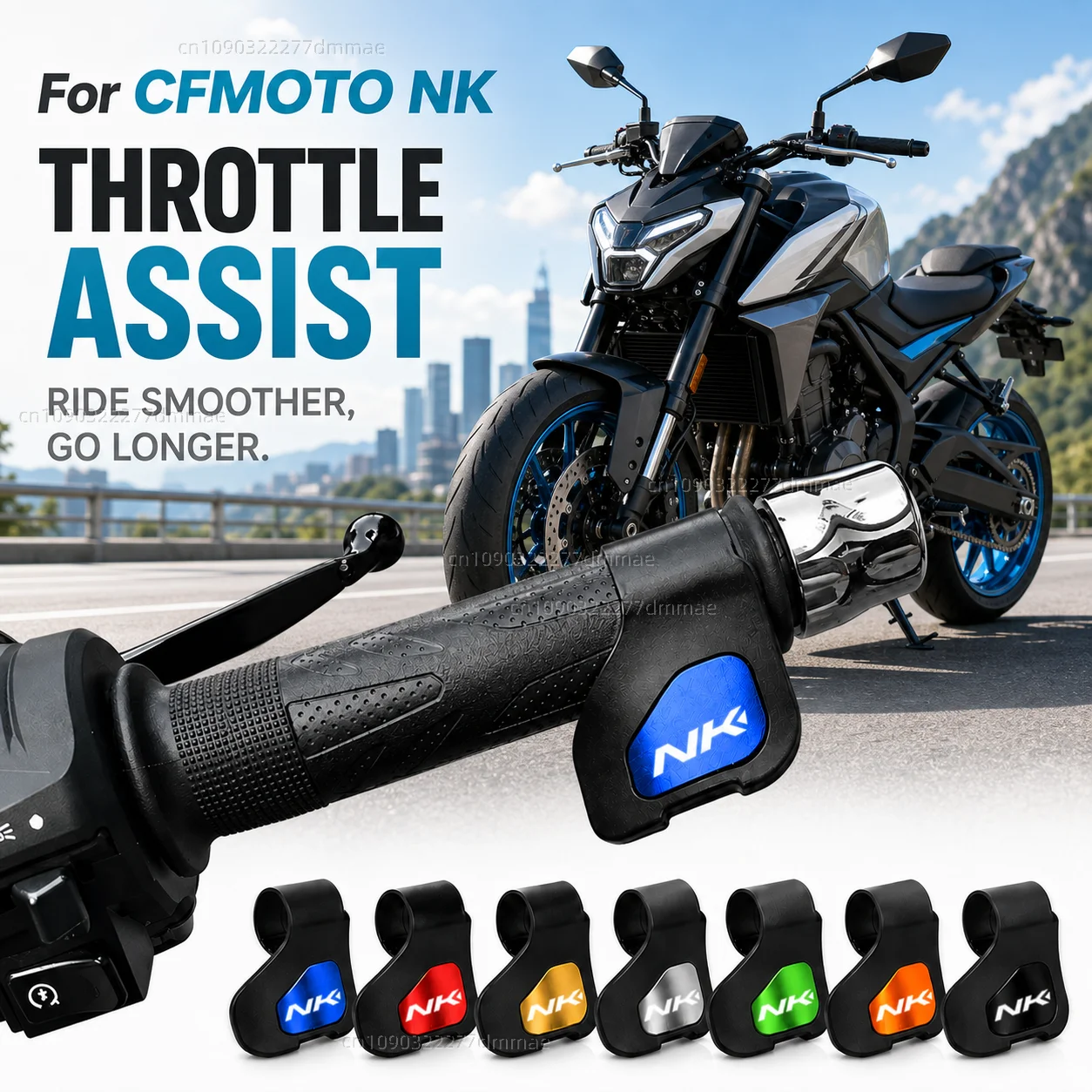 For CFMOTO 450NK 675NK 800NK 125NK NK 675 NK 450 NK 800 Motorcycle Throttle Assistant Clip Labor Saver Acceleration Labor-saving
For CFMOTO 450NK 675NK 800NK 125NK NK 675 NK 450 NK 800 Motorcycle Throttle Assistant Clip Labor Saver Acceleration Labor-saving