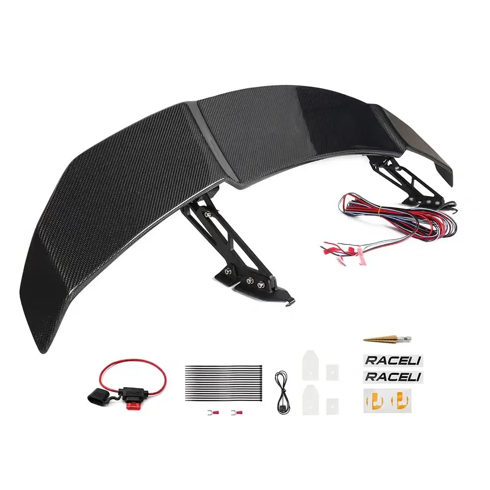Universal modified electric rear wing for Tesla Xiaopeng mercedes-benz bmw Audi Link-Cady carbon fiber top wing car spoile
Universal modified electric rear wing for Tesla Xiaopeng mercedes-benz bmw Audi Link-Cady carbon fiber top wing car spoile