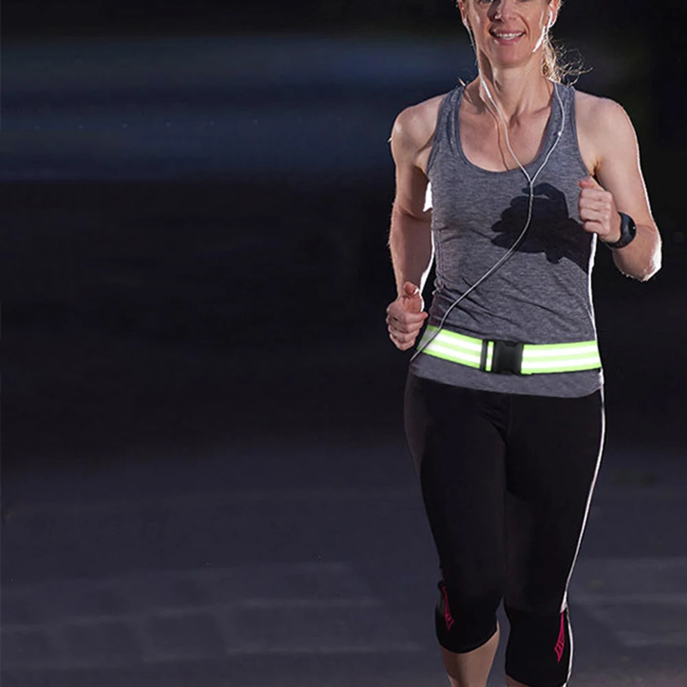 Reflective Belt Safety for Running Hiking Adjustable Waistband Outdoor Activities Biking 
Reflective Belt Safety for Running Hiking Adjustable Waistband Outdoor Activities Biking