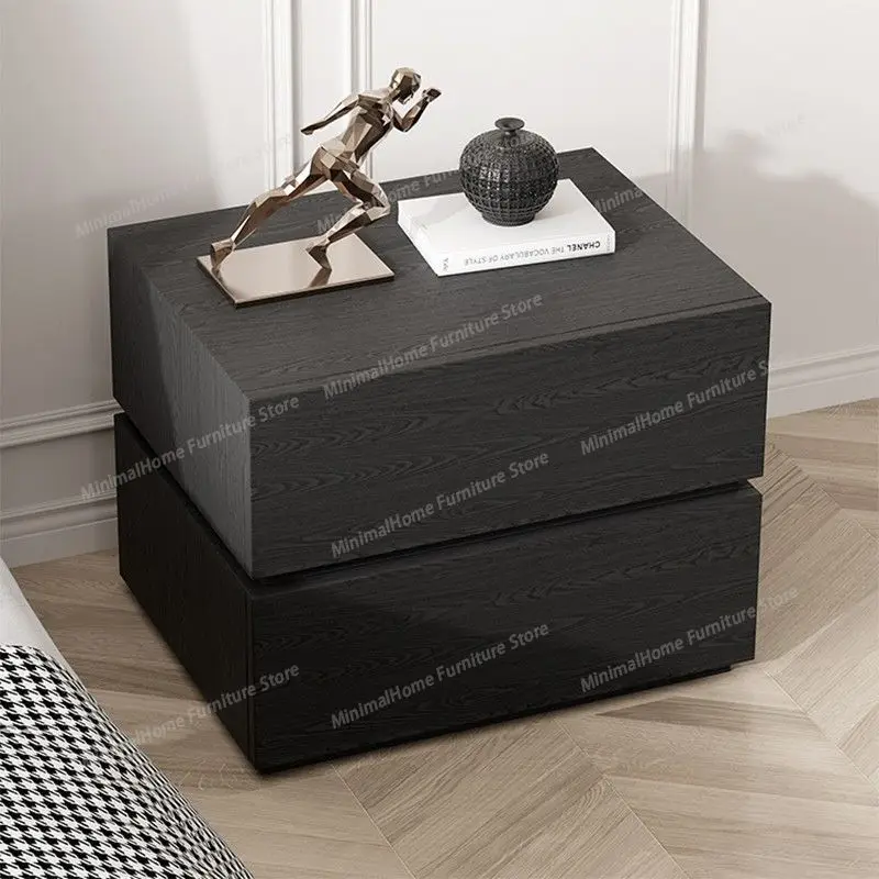 Bedroom Living Room Bedside Table Side Drawers Minimalist Retro Bedside Table Multi-functional Wood Furniture Nattbord
Bedroom Living Room Bedside Table Side Drawers Minimalist Retro Bedside Table Multi-functional Wood Furniture Nattbord