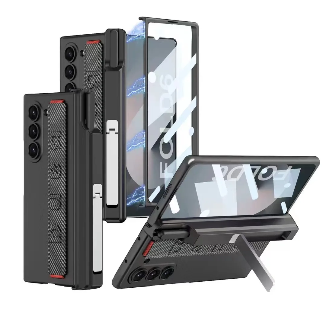 Magnetic Hinge Wrist Strap Case for Samsung Galaxy Z Fold 6 5 Screen Glass Pen Slot Holder Hard Cover for Galaxy Z Fold 5 Case
Magnetic Hinge Wrist Strap Case for Samsung Galaxy Z Fold 6 5 Screen Glass Pen Slot Holder Hard Cover for Galaxy Z Fold 5 Case