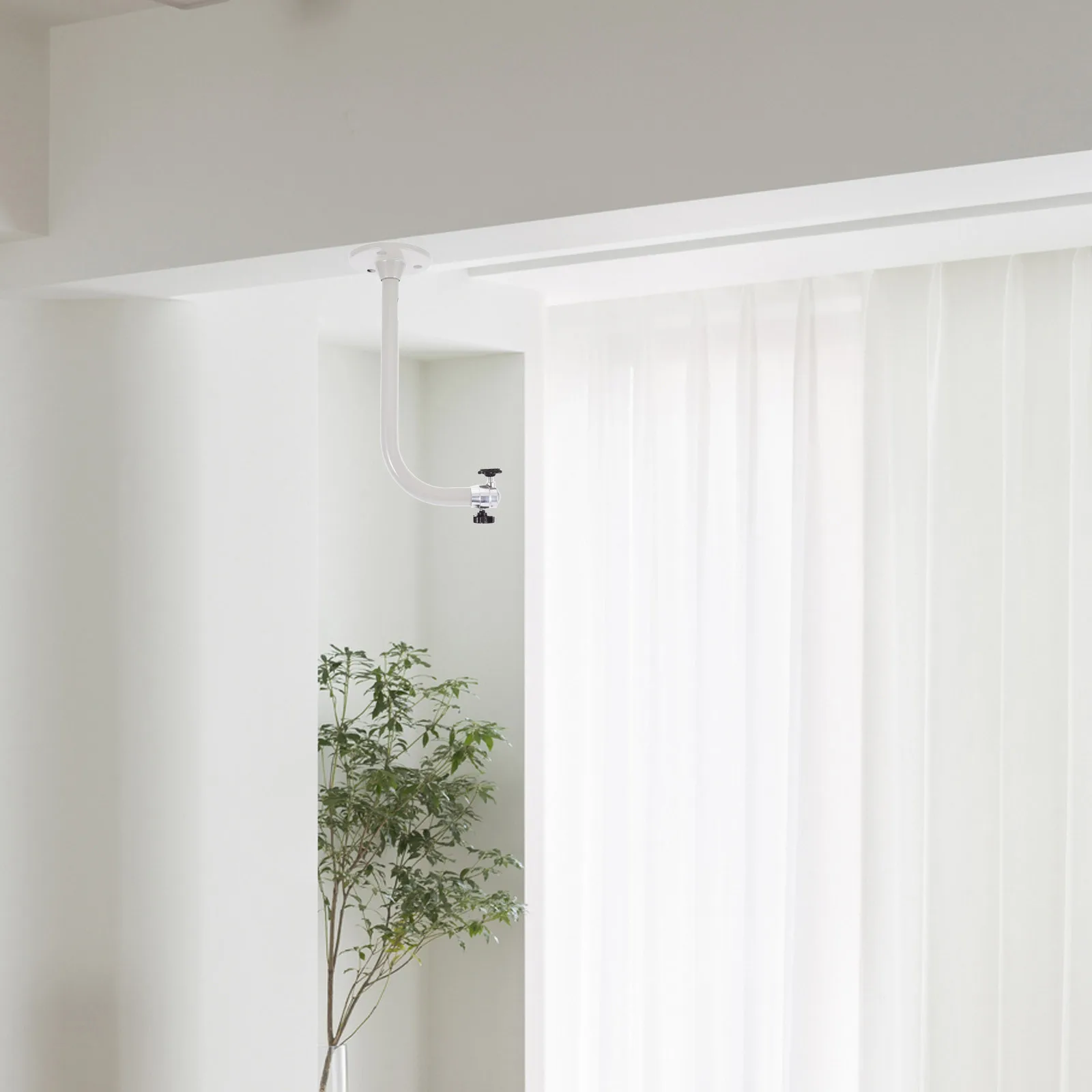 L-Shaped Camera Wall Bracket Aluminum Alloy Mount for Security Camera Ceiling Mounting Stable Projector Stand Mounting Solution
L-Shaped Camera Wall Bracket Aluminum Alloy Mount for Security Camera Ceiling Mounting Stable Projector Stand Mounting Solution