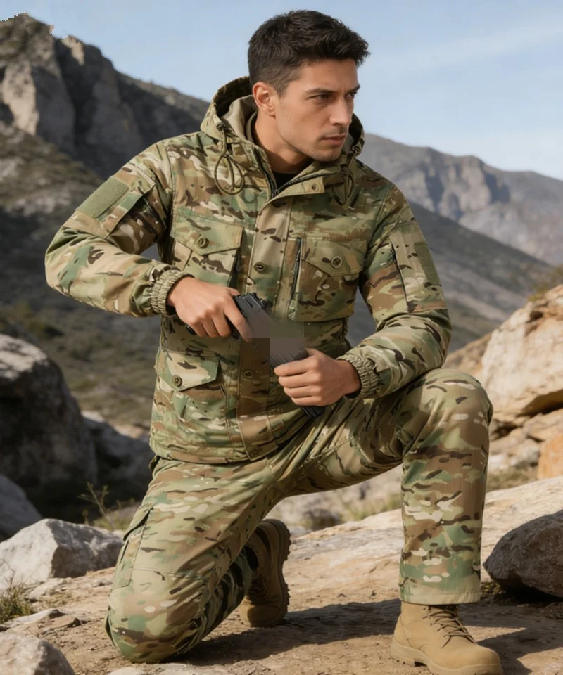 Men's Casual Workwear Tactical Military Style Multi-Pocket Heat Resistant Automotive Repairing Clothing Durable Polyester Fabric
Men's Casual Workwear Tactical Military Style Multi-Pocket Heat Resistant Automotive Repairing Clothing Durable Polyester Fabric