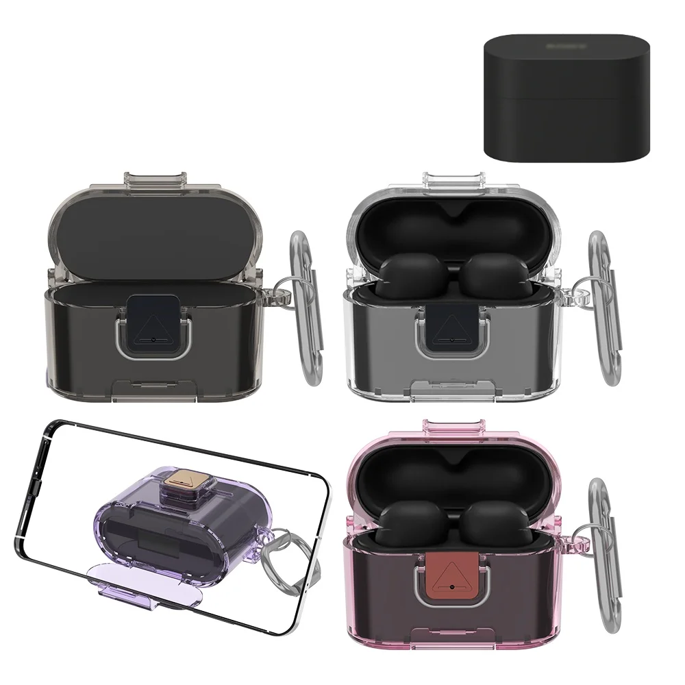 Transparent Protective Case For Sony WF-1000XM6 Earbuds Earphone TPU Protective Cover with Bracket
Transparent Protective Case For Sony WF-1000XM6 Earbuds Earphone TPU Protective Cover with Bracket