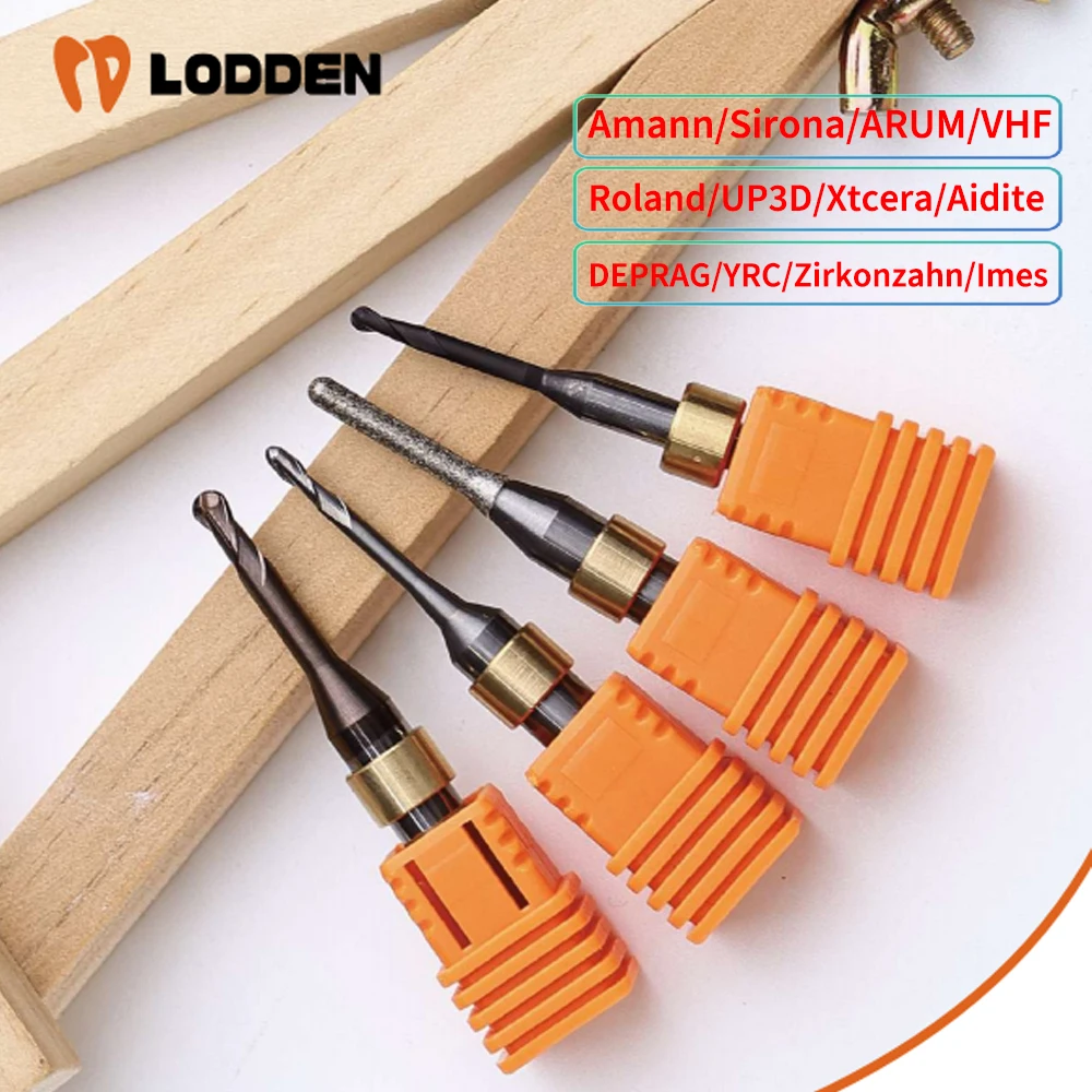 Dental Milling Burs for Zirconia Block D3/D4 DC Coating for All Brand Amann/Sirona/ARUM/UP3D/Zirkonzahn/Roland/Yureca Machine
Dental Milling Burs for Zirconia Block D3/D4 DC Coating for All Brand Amann/Sirona/ARUM/UP3D/Zirkonzahn/Roland/Yureca Machine