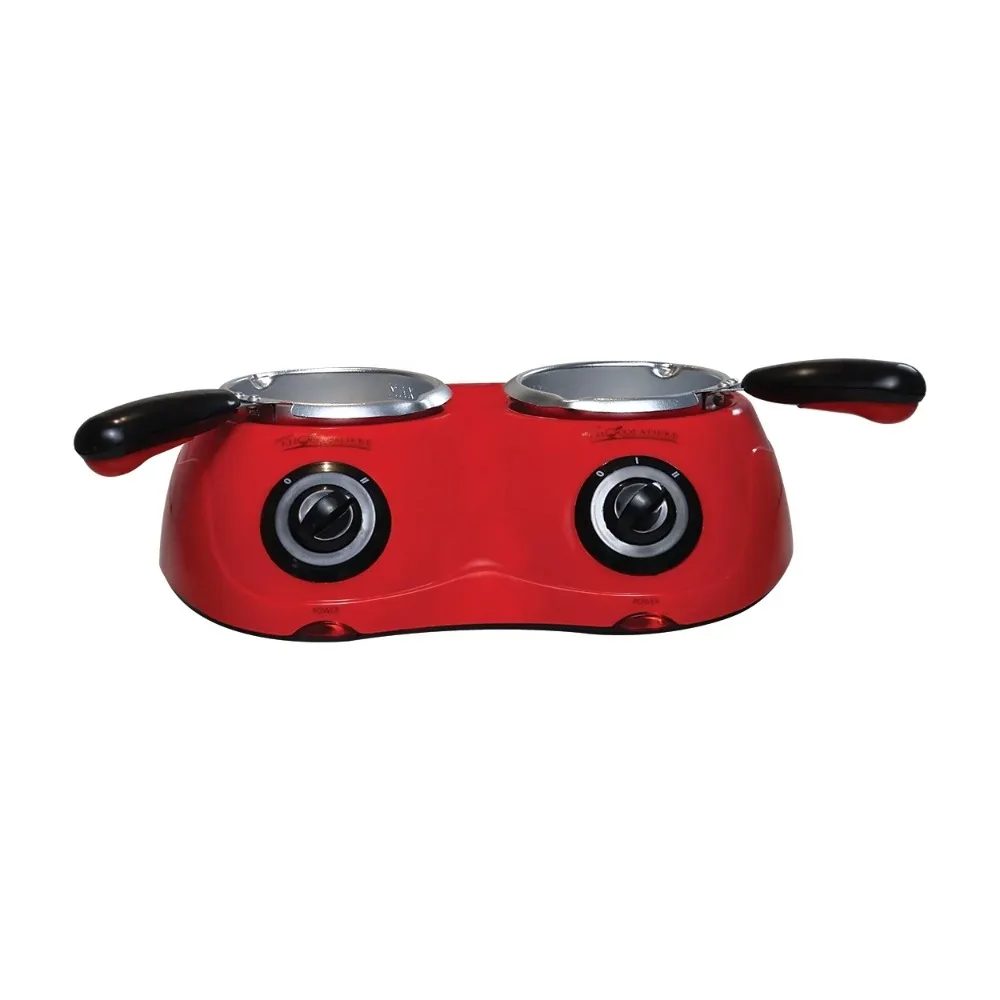 Dual Electric Chocolate and Candy Melter DIY Candy Maker for Desserts Special Occasions Red
Dual Electric Chocolate and Candy Melter DIY Candy Maker for Desserts Special Occasions Red