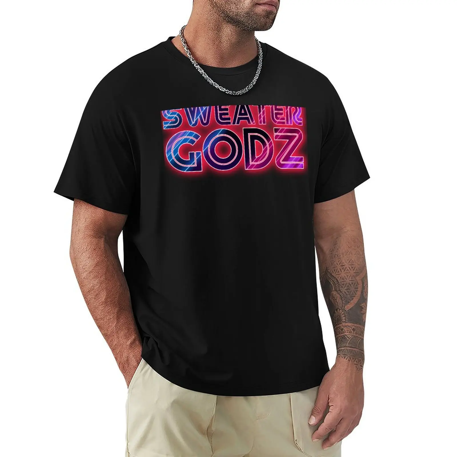 Sweater Godz disco T-Shirt aesthetic clothes customs design your own men workout shirt
Sweater Godz disco T-Shirt aesthetic clothes customs design your own men workout shirt
