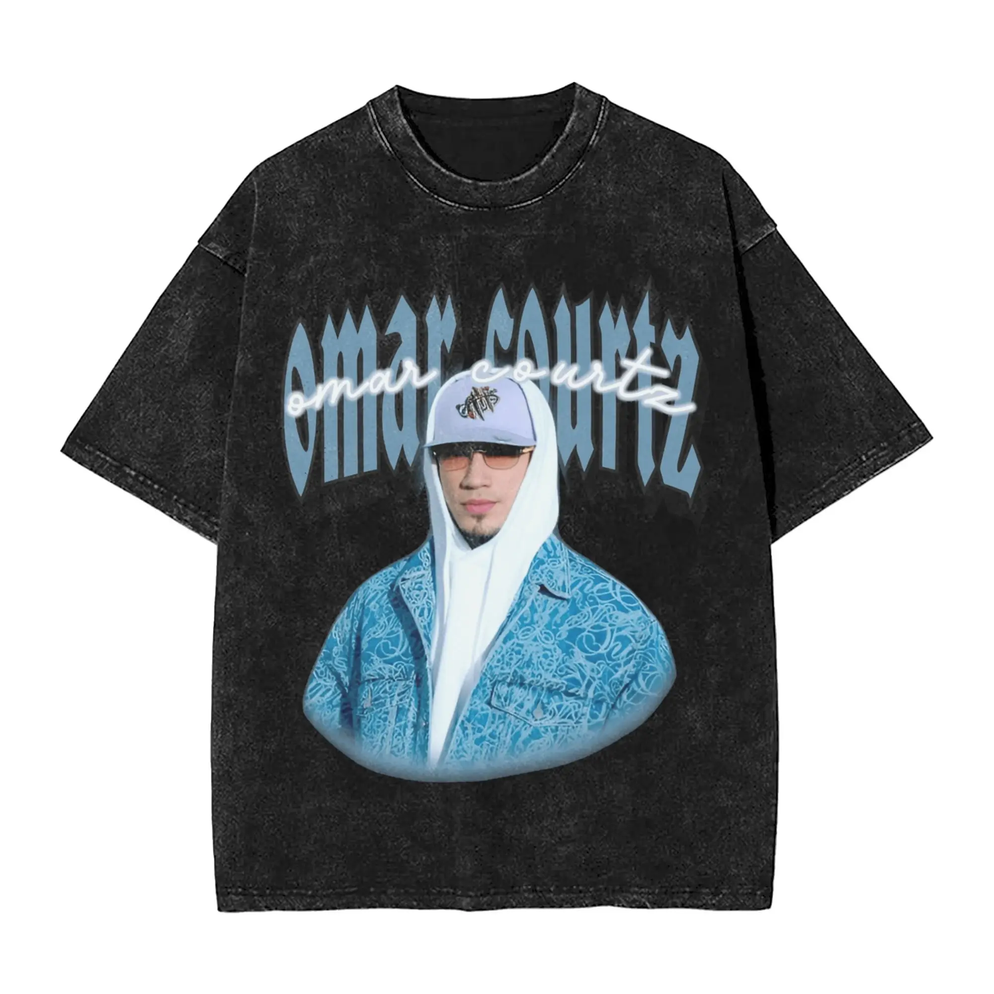 Omar Courtz Men T Shirts Washed Rapper Novelty Tee Shirt Short Sleeve Round Collar T-Shirt Pure Cotton Gift Idea Tops
Omar Courtz Men T Shirts Washed Rapper Novelty Tee Shirt Short Sleeve Round Collar T-Shirt Pure Cotton Gift Idea Tops