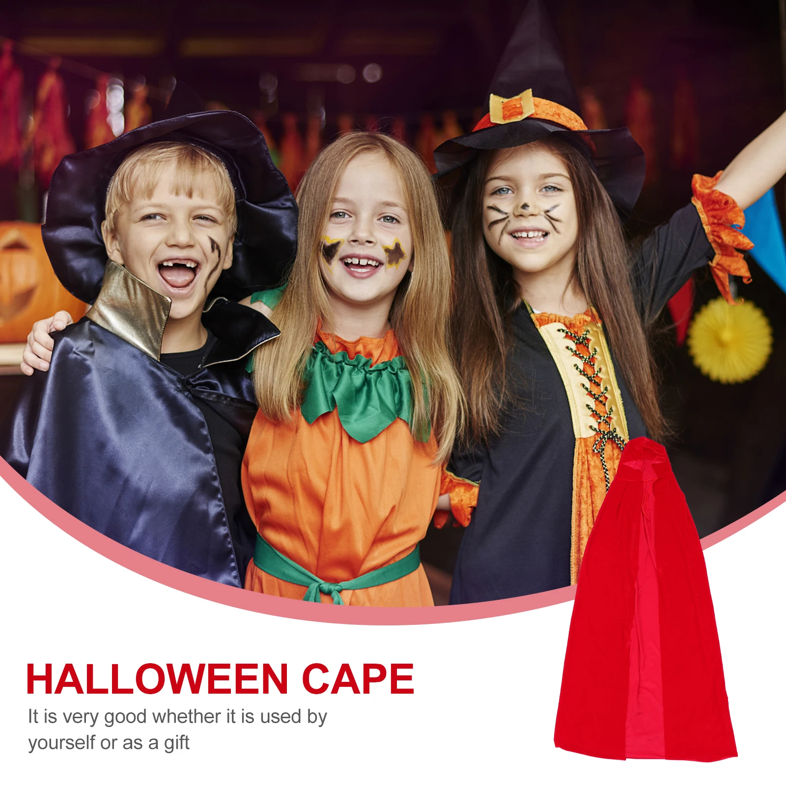 Hooded Cloak Halloween Cosplay Premium Material Stage Cosplay Cape Party Creative Cape Halloween Hooded Cloak Costume Party Role
Hooded Cloak Halloween Cosplay Premium Material Stage Cosplay Cape Party Creative Cape Halloween Hooded Cloak Costume Party Role