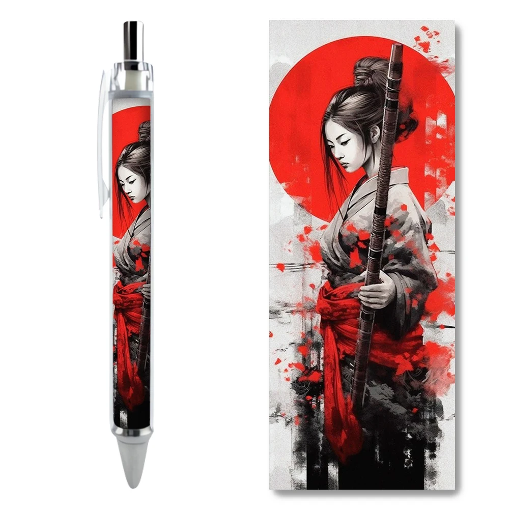 2/4PCS Geisha Samurai Gel Pens Japanese Kendo Customizable Patterns Stationery Exclusive Design Caneta Kid Gifts School Supplies
2/4PCS Geisha Samurai Gel Pens Japanese Kendo Customizable Patterns Stationery Exclusive Design Caneta Kid Gifts School Supplies