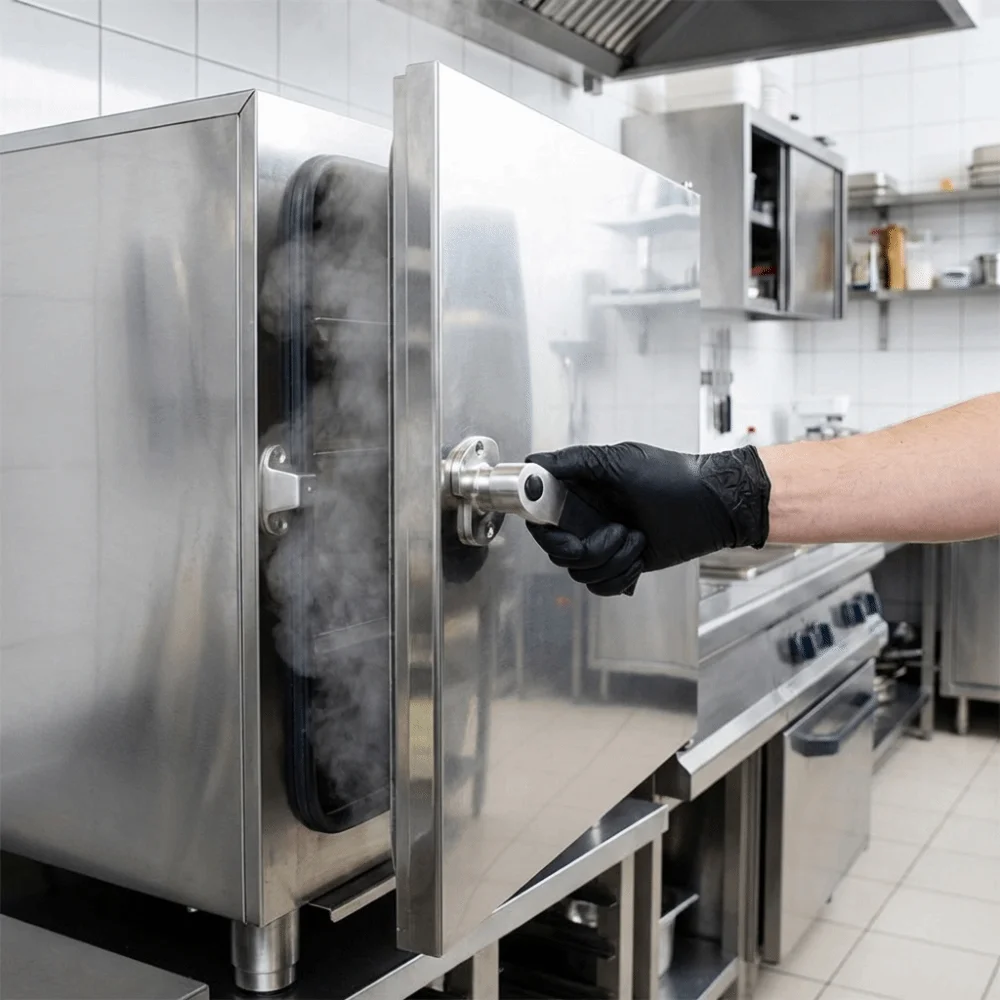 Stainless Steel Steamer Cabinet Handle Heavy Duty Flat Door Rice Steaming Cart Handle Cold Storage Steaming Box Knob
Stainless Steel Steamer Cabinet Handle Heavy Duty Flat Door Rice Steaming Cart Handle Cold Storage Steaming Box Knob