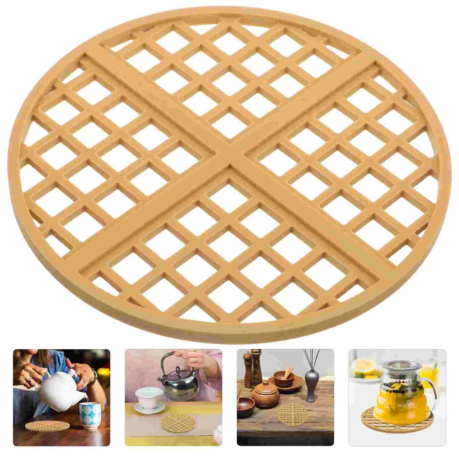 Heat Resistant Insulation Pads Round Silica Gel Hot Mats for Countertops Tableware Kitchen Camping Hiking Accessories
Heat Resistant Insulation Pads Round Silica Gel Hot Mats for Countertops Tableware Kitchen Camping Hiking Accessories