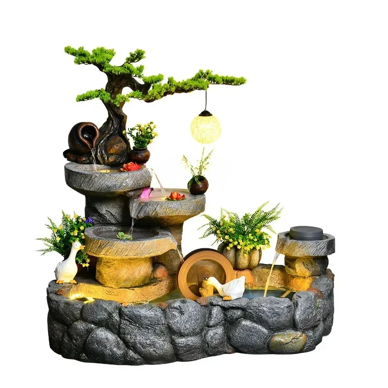 Rockery flowing water fountain ornament circulating water landscape landscaping arrangement floor-to-ceiling fish pondHY
Rockery flowing water fountain ornament circulating water landscape landscaping arrangement floor-to-ceiling fish pondHY