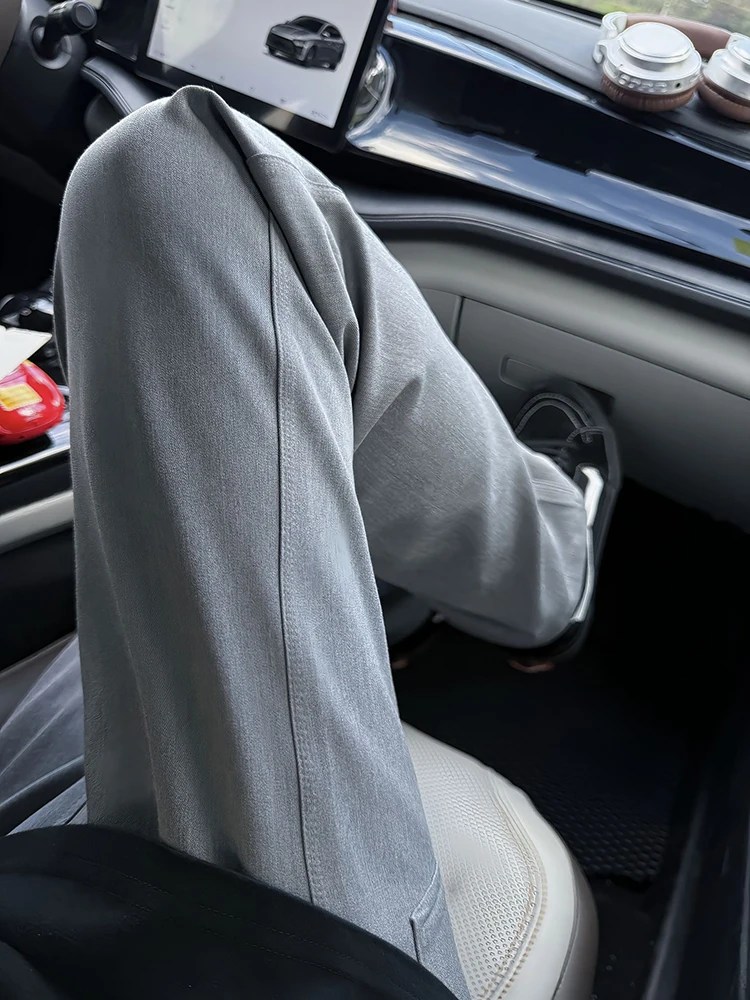 Мужские повседневные брюки Cleanfit Slim Fit, осенние прямые драпированные брюки, модные повседневные брюки для молодых мужчин
Мужские повседневные брюки Cleanfit Slim Fit, осенние прямые драпированные брюки, модные повседневные брюки для молодых мужчин