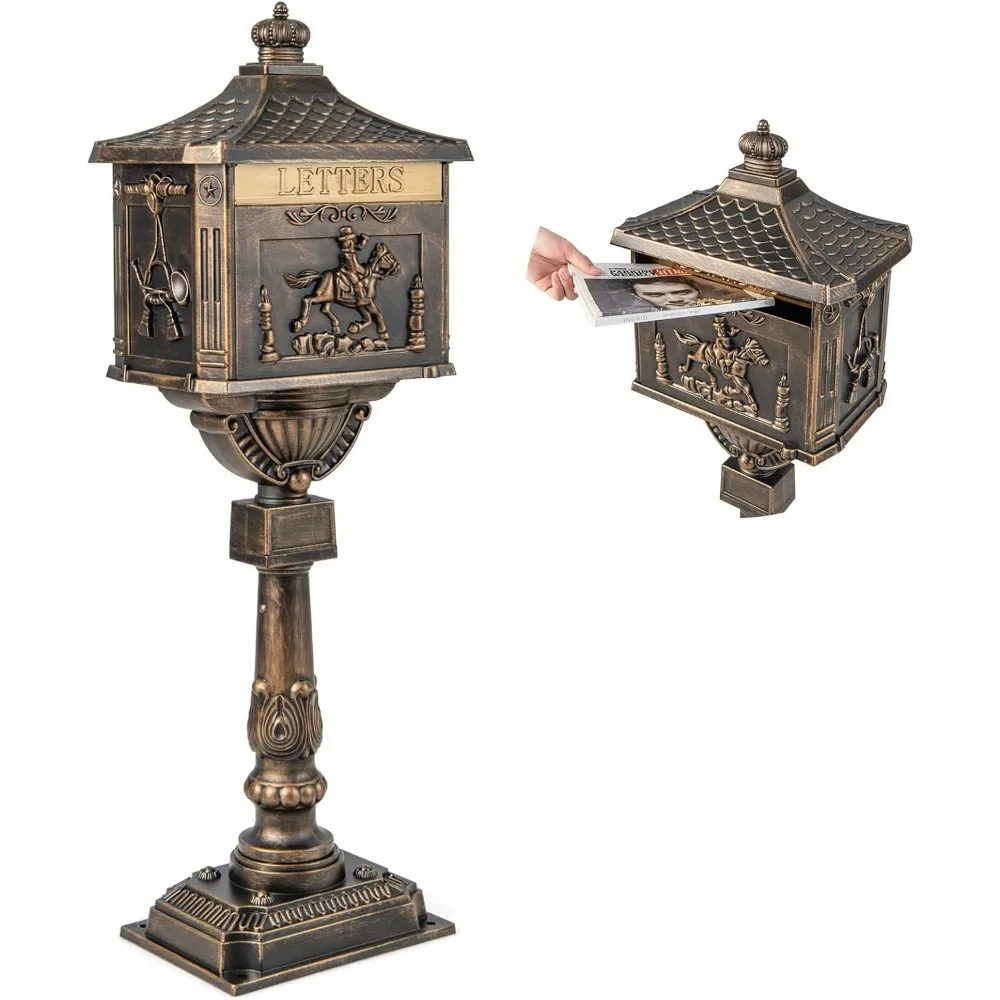 Почтовый ящик из литого алюминия со стойкой - запирающиеся почтовые ящики для жилых помещений снаружи с ключами, перегородкой, расширительными болтами, добавлением
Почтовый ящик из литого алюминия со стойкой - запирающиеся почтовые ящики для жилых помещений снаружи с ключами, перегородкой, расширительными болтами, добавлением