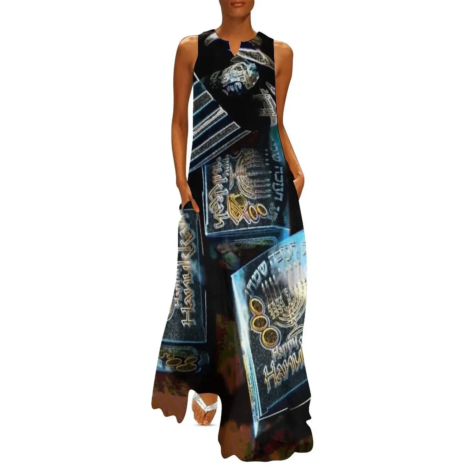 Happy Hanukkah DPGPA151024a Long Dress summer woman dress 2025 dresses for official occasions women's summer dresses 2025 Dress 
Happy Hanukkah DPGPA151024a Long Dress summer woman dress 2025 dresses for official occasions women's summer dresses 2025 Dress