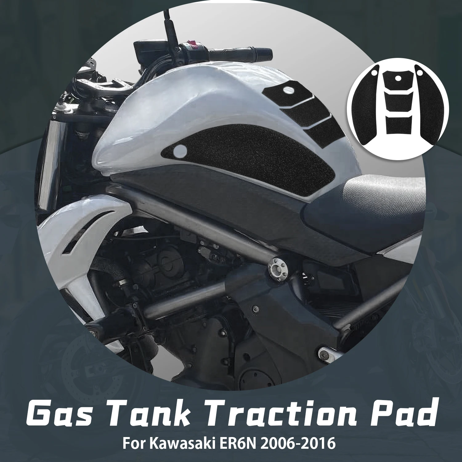 Motorcycle Accessories Anti Slip Fuel Tank Pads Gas Knee Grip Traction Sticker Protector For Kawasaki ER6N 2006-2016
Motorcycle Accessories Anti Slip Fuel Tank Pads Gas Knee Grip Traction Sticker Protector For Kawasaki ER6N 2006-2016