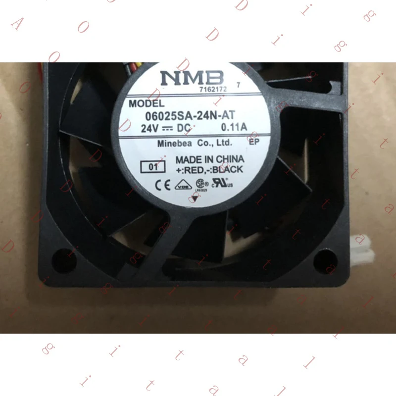 L... 1PCS New for NMB 06025SA-24N-AT 24V 0.11A 3-Wire Cooling Fan#QW
L... 1PCS New for NMB 06025SA-24N-AT 24V 0.11A 3-Wire Cooling Fan#QW