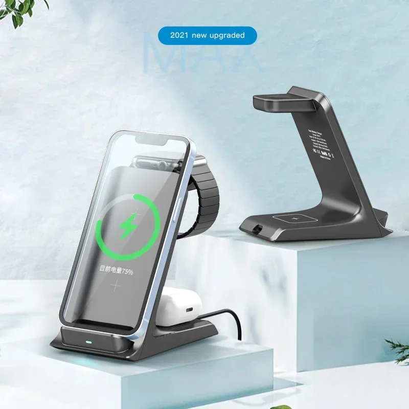 SW16 15W New 3-in-1 Multifunctional Wireless Quick Charger Watch Earphones Charger for iPhone for Huawei for Xiaomi for iwatch
SW16 15W New 3-in-1 Multifunctional Wireless Quick Charger Watch Earphones Charger for iPhone for Huawei for Xiaomi for iwatch