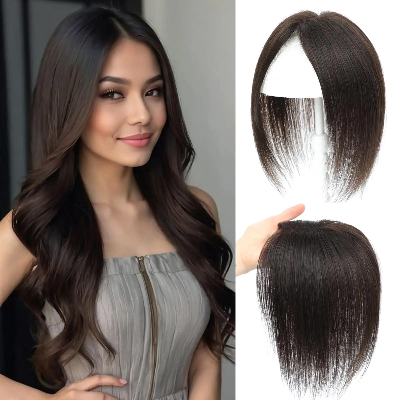 100% Human Hair Topper 12x13cm 25cm Straight Machine Made Wig #613 P4-27 Office Daily Wholesale
100% Human Hair Topper 12x13cm 25cm Straight Machine Made Wig #613 P4-27 Office Daily Wholesale