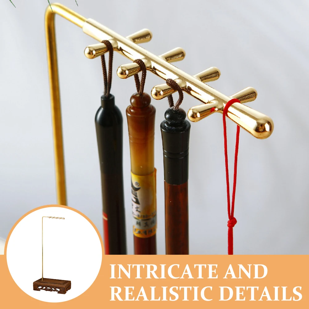 Durable Calligraphy Brush Set Holder Wooden Tabletop Ink Brush Stand Elegant Design Suitable for Home Office Schoolroom
Durable Calligraphy Brush Set Holder Wooden Tabletop Ink Brush Stand Elegant Design Suitable for Home Office Schoolroom